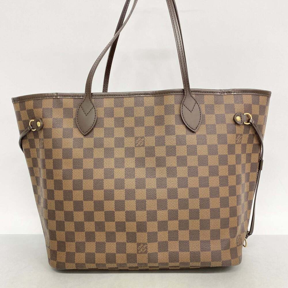 LOUIS VUITTON Brown Damier Neverfull MM Tote Bag - Picture 11 of 11